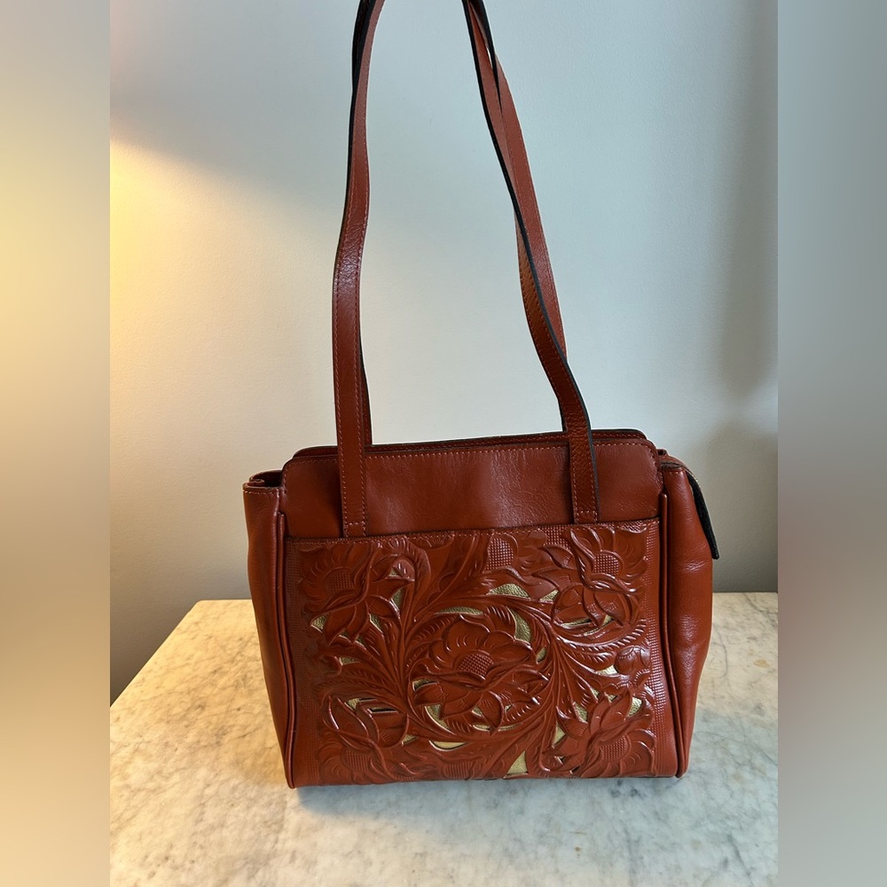 Patricia Nash Leather Handbag